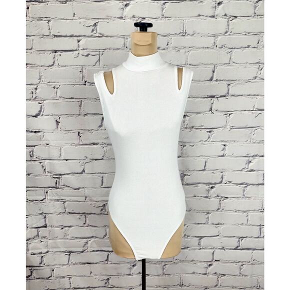 Free People Intimately cut-out Bodysuit Womens S Ribbed Sexy - Picture 1 of 5